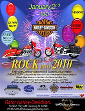 Rock into 2010 flyer