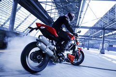 Ducati Streetfighter in action