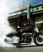 Harley smoke