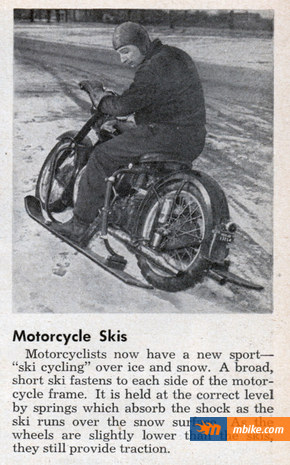Motorcycle Skis