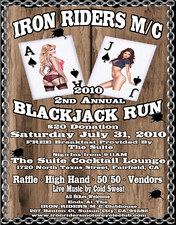 2nd Annual Blackjack Run flyer