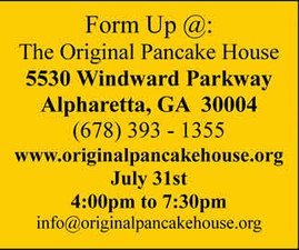 2nd Annual Pancake Run flyer