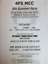 4F's MCC Summer Party flyer