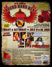 9th Annual Round Barn Run flyer