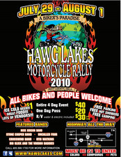 Hawg Lakes Summer Rally flyer