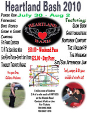 Heartland Bash MC Rally flyer