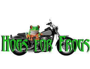 Hogs for Frogs Motorcycle Fun Run flyer