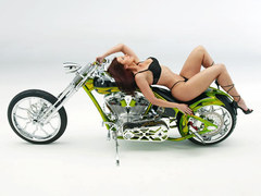 Custom chopper and model