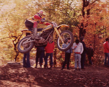 Boehm racing in Ohio, 1978