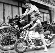 Little motorcycle