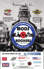 2nd Annual Mods vs. Rockers Rally flyer