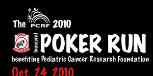 Pediatric Cancer Research Foundation's Poker Run flyer