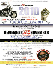 Remember in November flyer