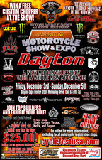 Dayton Cyclefest Motorcycle Show and Expo flyer