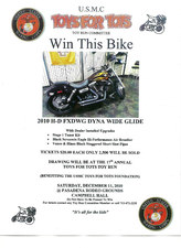 United States Marine Corps Reserve Toys for Tots Toy Run flyer