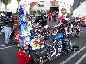 Loma Linda University Children's Hospital Toy Run (fundraiser) flyer