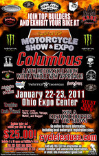 Cyclefest USA Motorcycle Show and Expo flyer