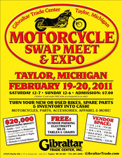 Motorcycle Swap Meet & Expo flyer