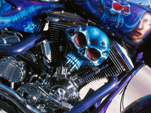 Custom_Painted_Skull_Bike