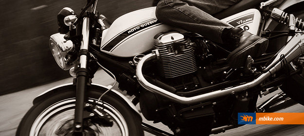 Moto Guzzi in action