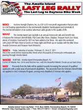 Last Leg Rally (fundraiser) flyer