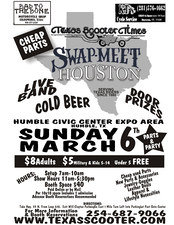 Swap Meet Houston flyer
