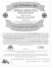 Spring Thing 2011 (fundraiser) flyer