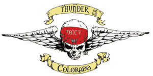 Fifth Annual Thunder on the Colorado Biker Rally flyer