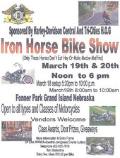 Iron Horse Bike Show flyer