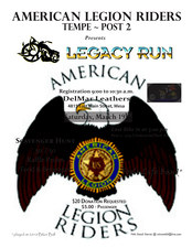 3rd Annual Legacy Benefit Run flyer