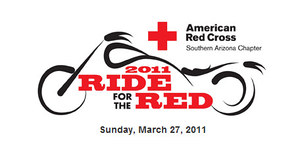 American Red Cross Ride for the Red (fundraiser) flyer