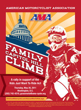 AMA Family Capitol Hill Climb flyer