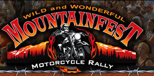 Wild and Wonderful Mountainfest Motorcycle Rally flyer