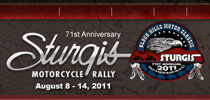 Sturgis Rally 2011 flyer